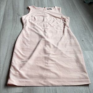 mmy Hilfiger Pink Textured Sheath Dress Sleeveless Size 8